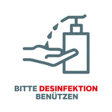 Quadratischer Miniscreen für Info- und Werbezwecke