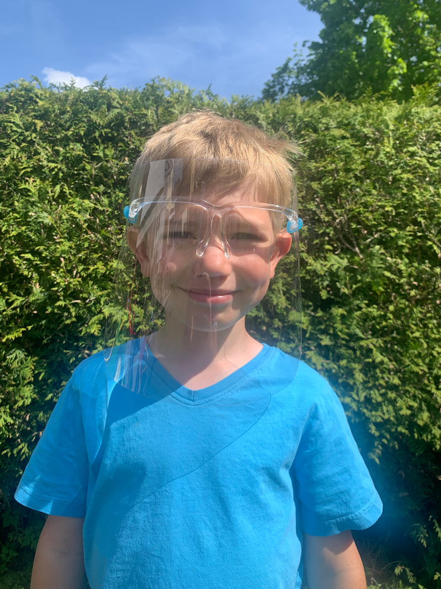 Chille Gesichtsvisier Für Kinder - Hochtransparent & Wiederverwendbar